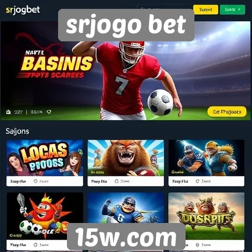 Principais jogos disponíveis na plataforma srjogo bet